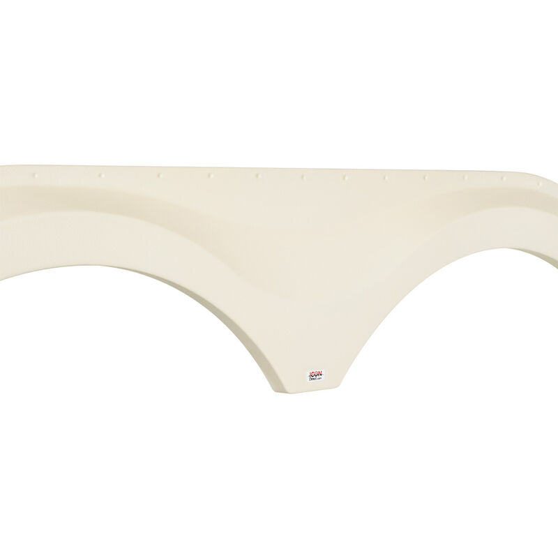 Tiffin FS6087 Tandem Axle Fender Skirt, Colonial White image number 6