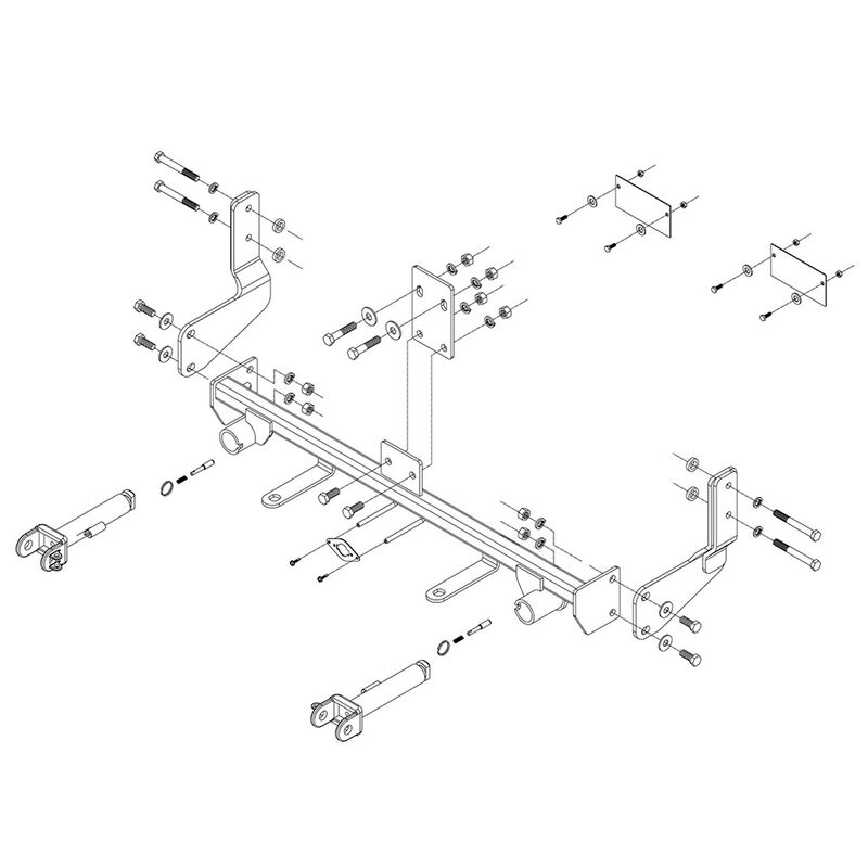 Roadmaster 521886-5 Direct-Connect Baseplate Kit, 2022-2024 Mini Cooper S with Manual Transmission image number 4