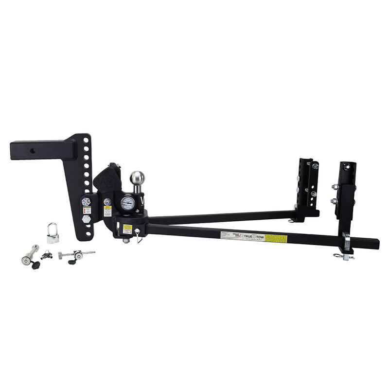 Weigh Safe TrueTow Middleweight WDH - 10" Drop, 2" Shank - 8,500 GTW w/Lock Set image number 1