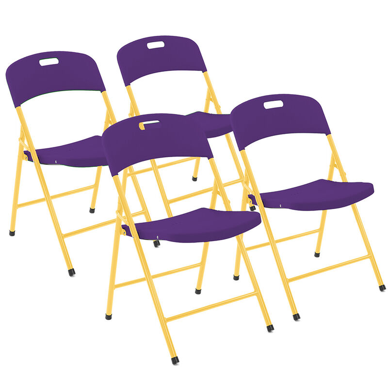 The Rolling Table Sport Edition Folding Chairs, 4-Pack image number 1