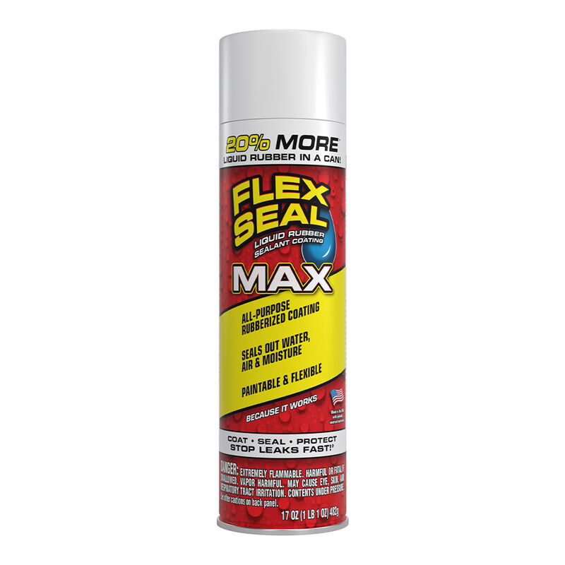 Flex Seal Max, White, 17 oz. image number 1