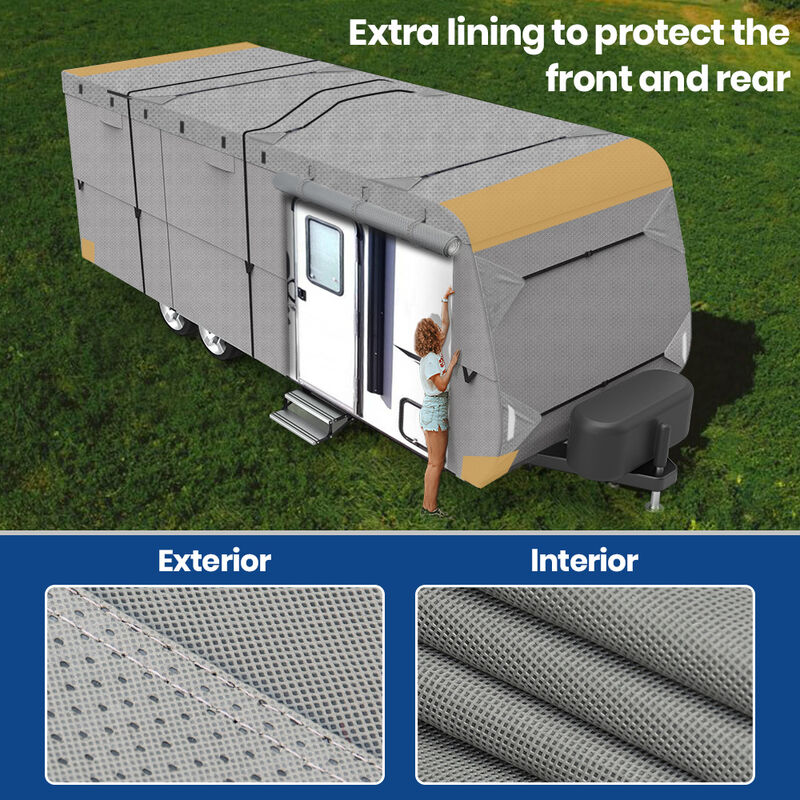 Leader Accessories RV Travel Trailer Cover image number 8
