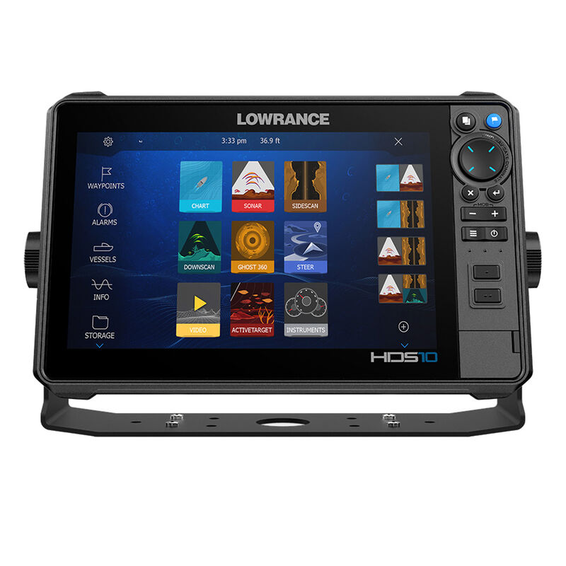 Lowrance HDS PRO 10 Fishfinder Chartplotter with C-MAP Discover OnBoard, No Transducer image number 1