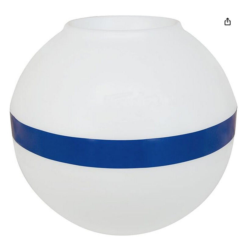 Sur-Moor Shackle Buoy with Rope Nest White 2-1/2" Tube diameter image number 3