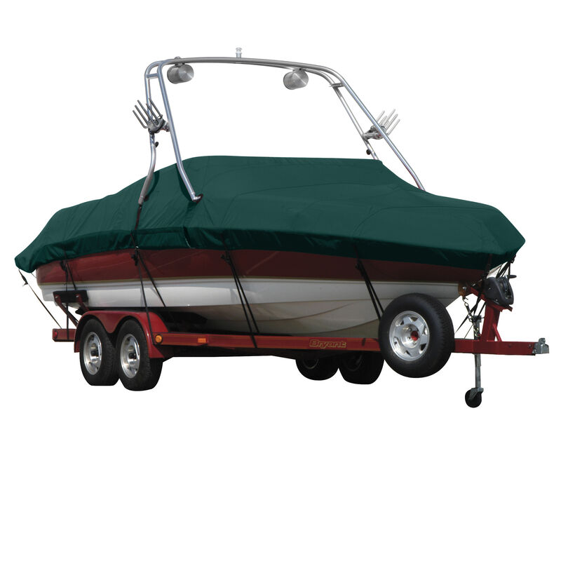 Sunbrella Boat Cover For Bayliner Deck Boat 219 W/Ext Platform W/Xtreme Tower image number 1