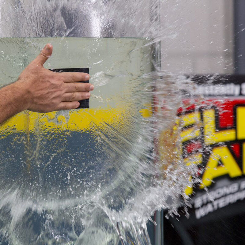 Flex Tape MAX Rubberized Waterproof Tape, 4" x 25' Roll, Black image number 3