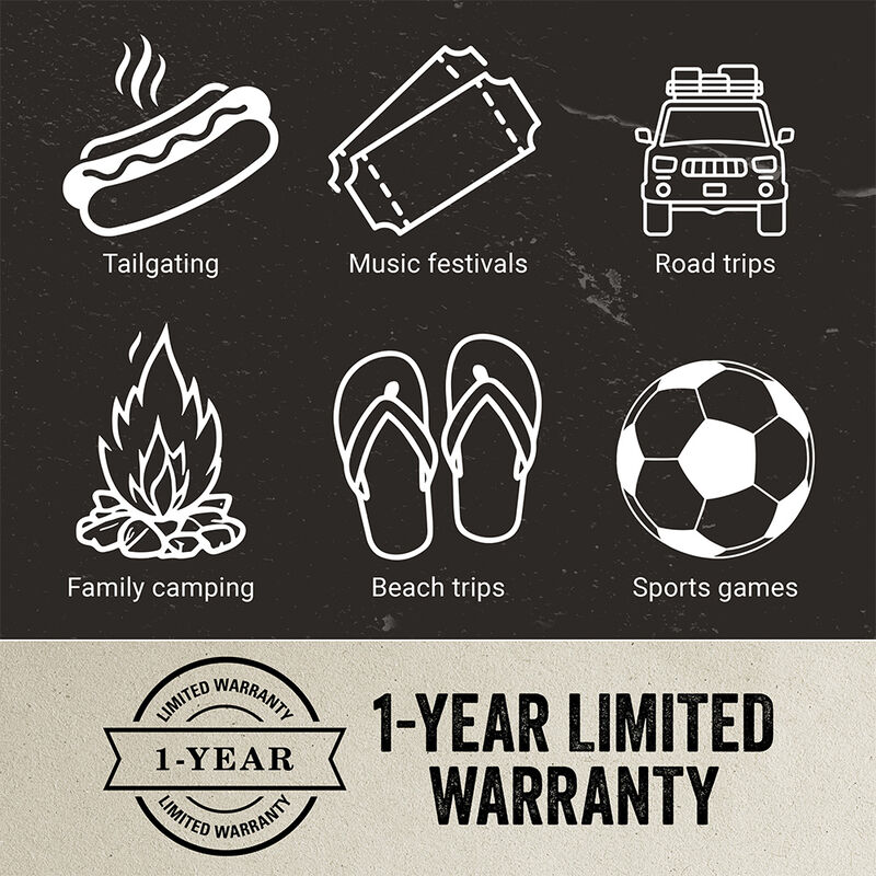 Coleman Broadband Mesh Quad Chair image number 7