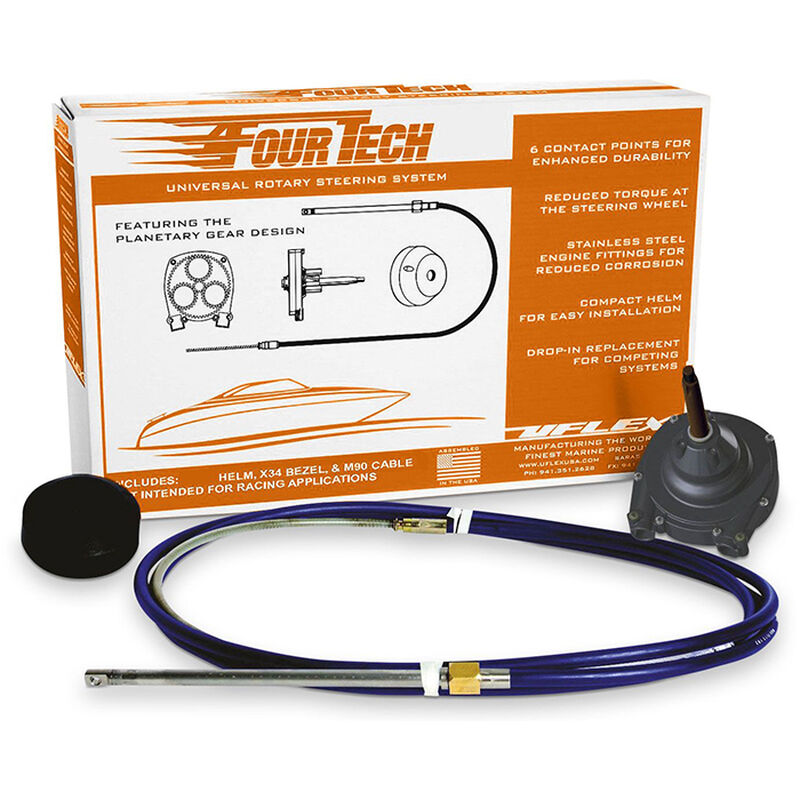 Uflex Fourtech ZTF Mach Rotary Steering System image number 1