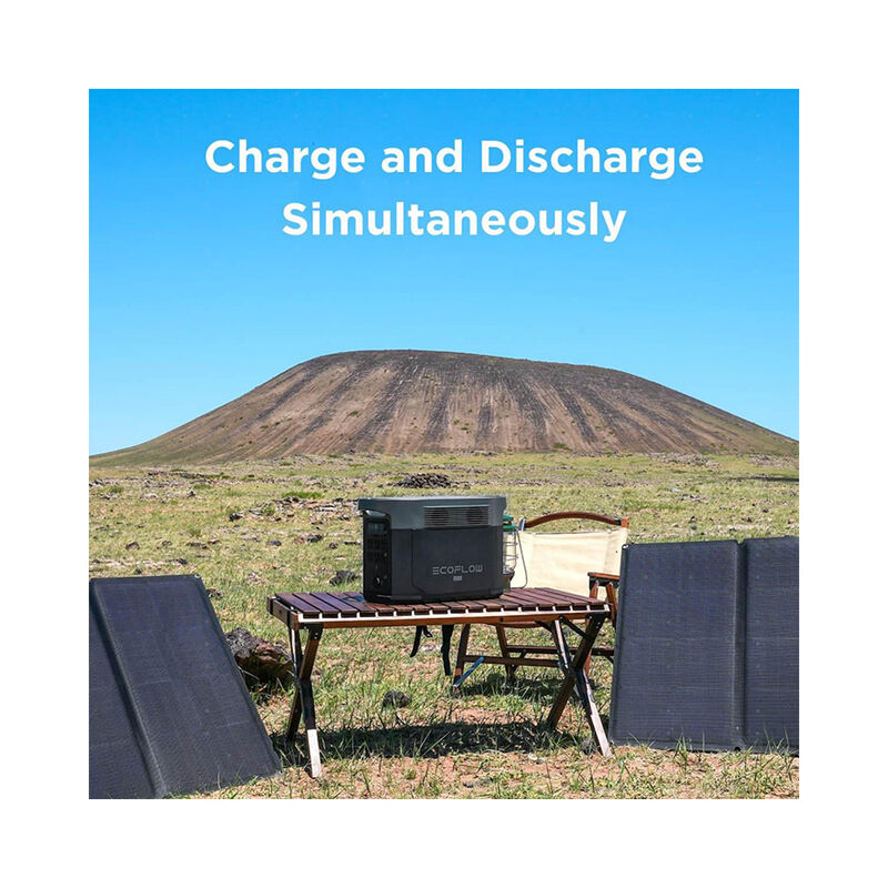 EcoFlow DELTA Max 2000 Portable Power Station with 400W Solar Panel image number 5