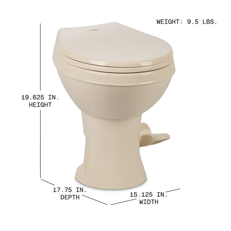 Dometic Model 400 Essential RV Toilet, Standard Height image number 3