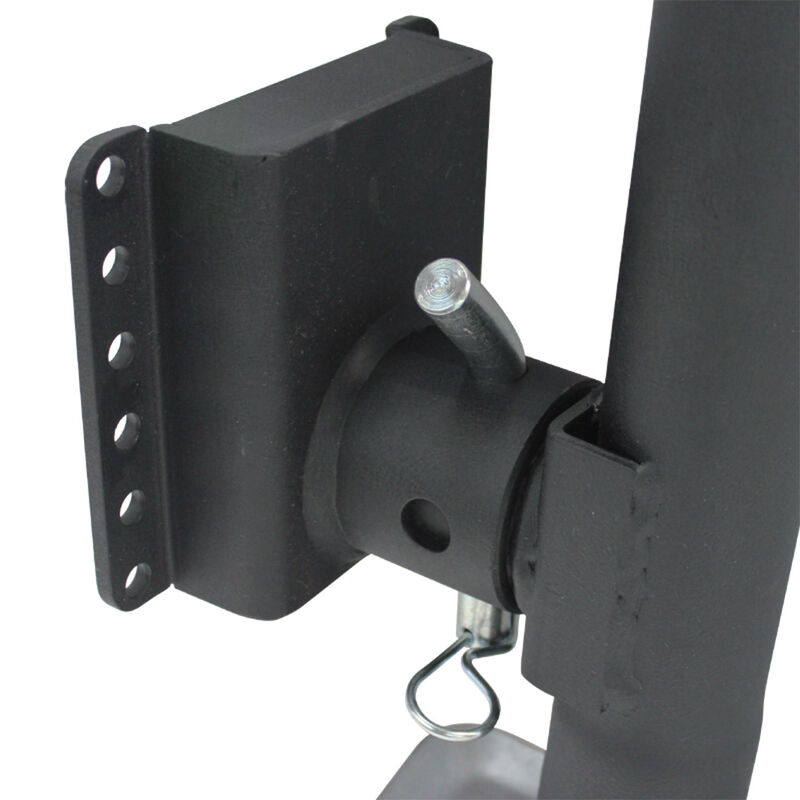 Trailer Valet 5,000 lbs Side Pipe Mount Bracket Drill Jack w/ Wheel image number 6