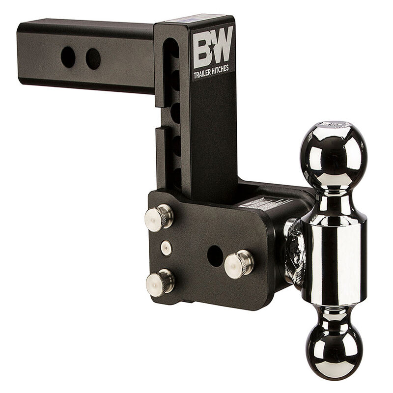 B&W Tow & Stow Class IV Adjustable Trailer Hitch Ball Mount, 10,000 lb GTW, 1,000-lb Tongue Weight image number 1
