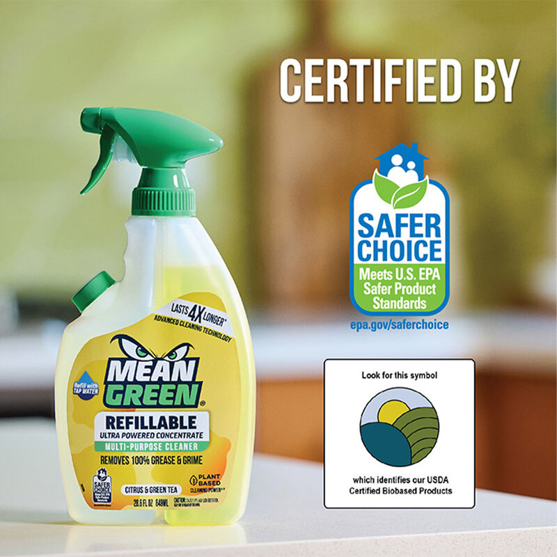 Mean Green Refillable Multi-Purpose Cleaner, 28-oz. Bottle image number 7