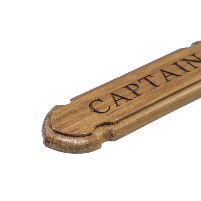 Whitecap Teak Captain Name Plate image number 3