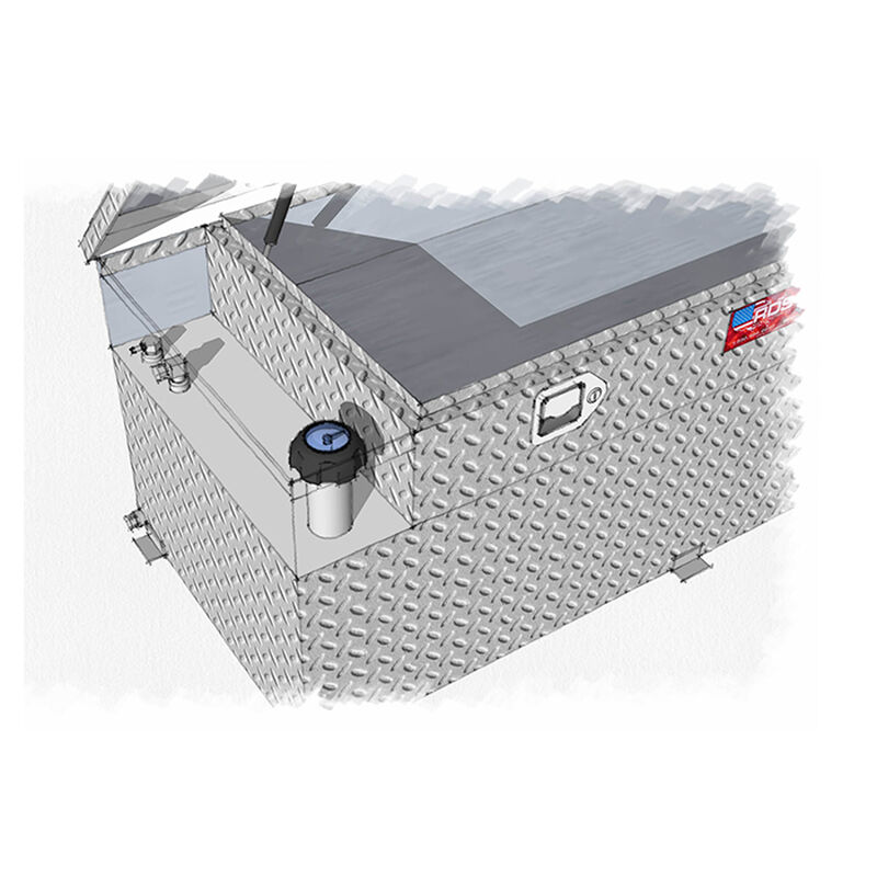 Auxiliary Combo Fuel & Tool Boxes 91 gallon image number 3
