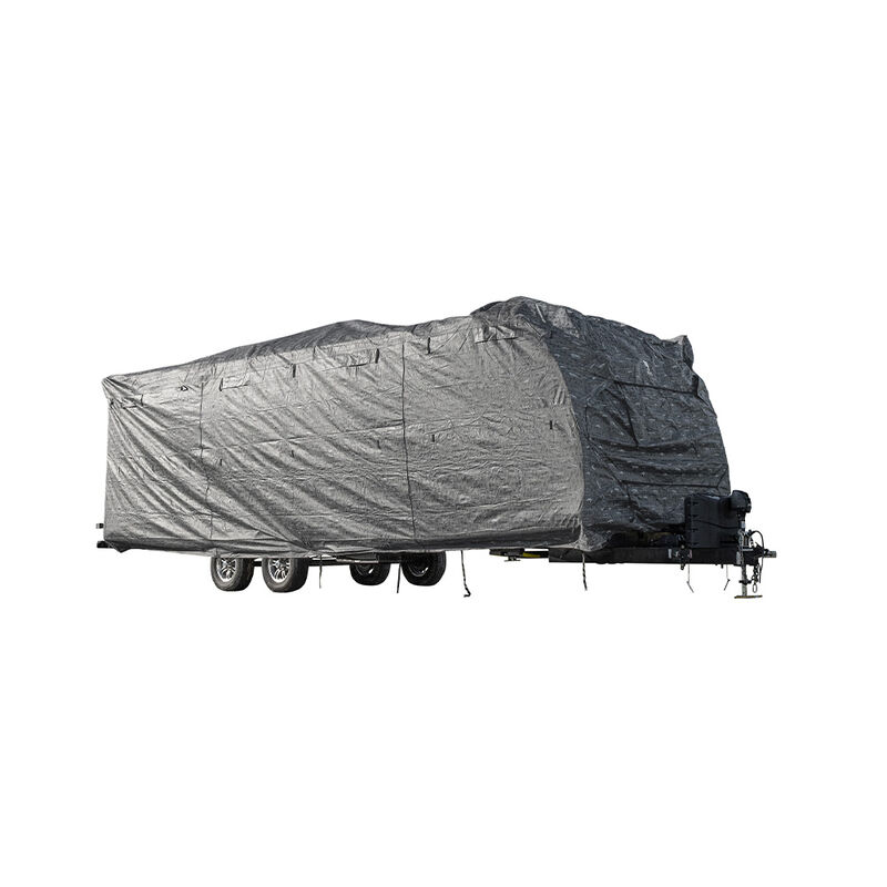 Camco Premium RV Cover, Travel Trailer, 24 to 26-Feet, RV Pattern Design image number 15