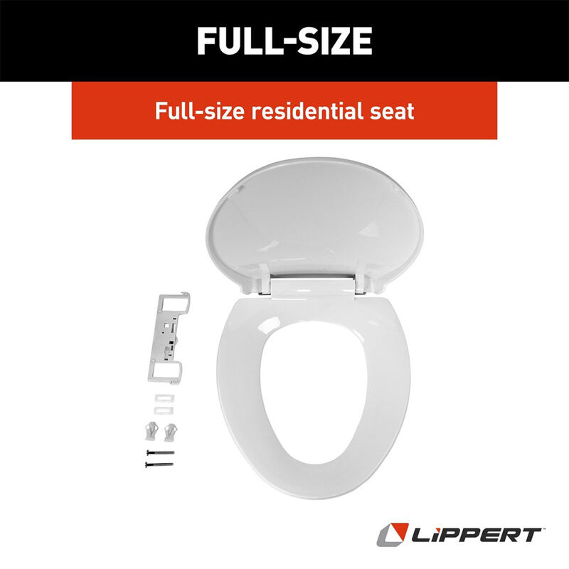 Lippert Flow Max Replacement RV Toilet Seat image number 5