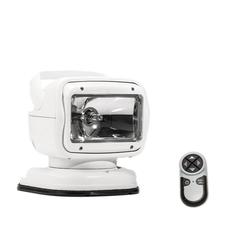 Golight GT Halogen Searchlight with Wireless Handheld Remote, Portable Magnetic Mount, White image number 1