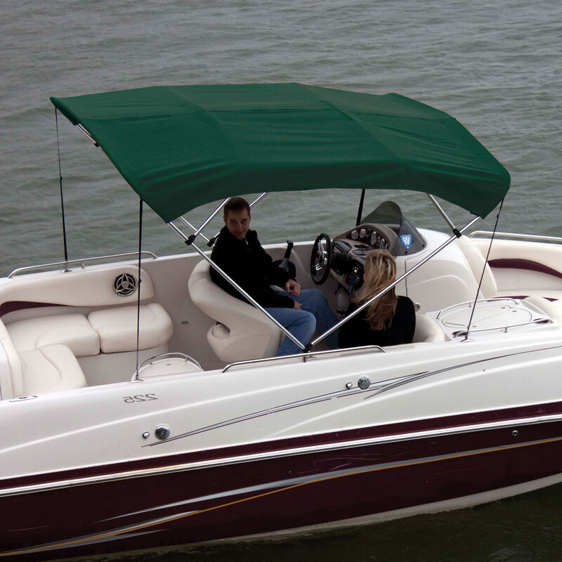 Shademate Bimini Top Polyester Fabric/Boot Only, 4-Bow 8'L x 54"H, 61"-66"W image number 1