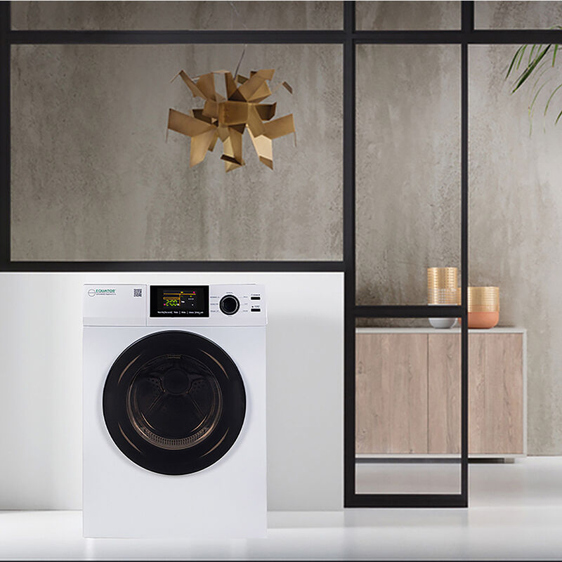 Equator ED 880 4 cu. ft. 220V Electric Stackable Vented Sensor Dryer, White image number 24