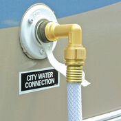 Camco 90 Degree Water Hose Entry Elbow