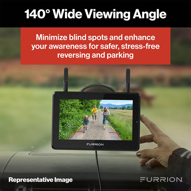 Furrion FCNFDTASH Vison S+ RV Sharkfin Camera with Bracket image number 6