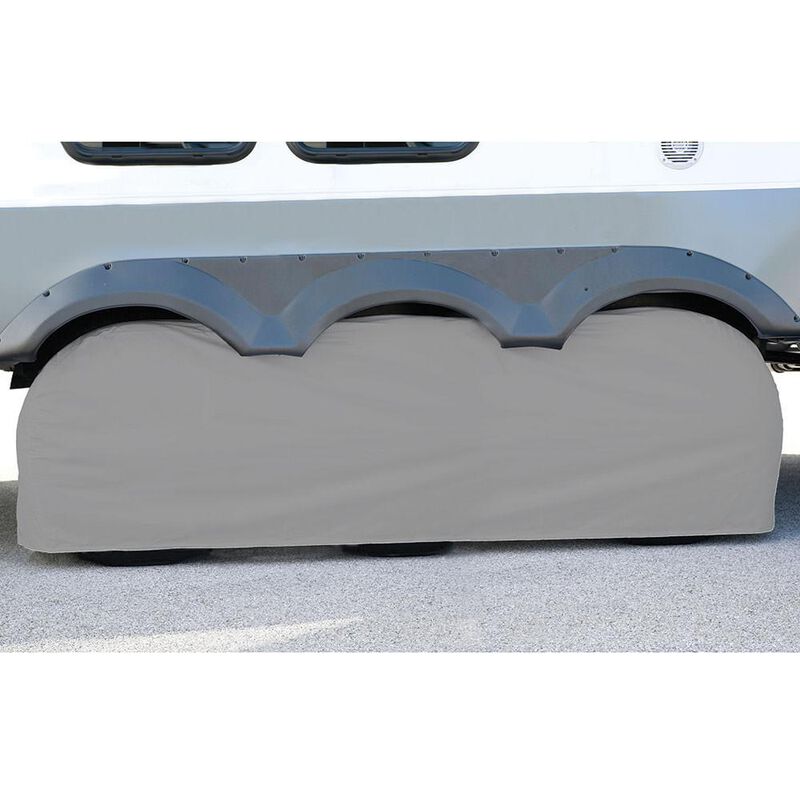 Elements Gray Triple Tire Cover, 30"-32" image number 1
