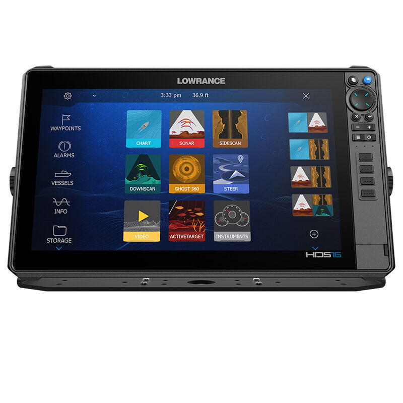 Lowrance HDS PRO 16 Fishfinder Chartplotter with C-MAP Discover OnBoard, No Transducer image number 1