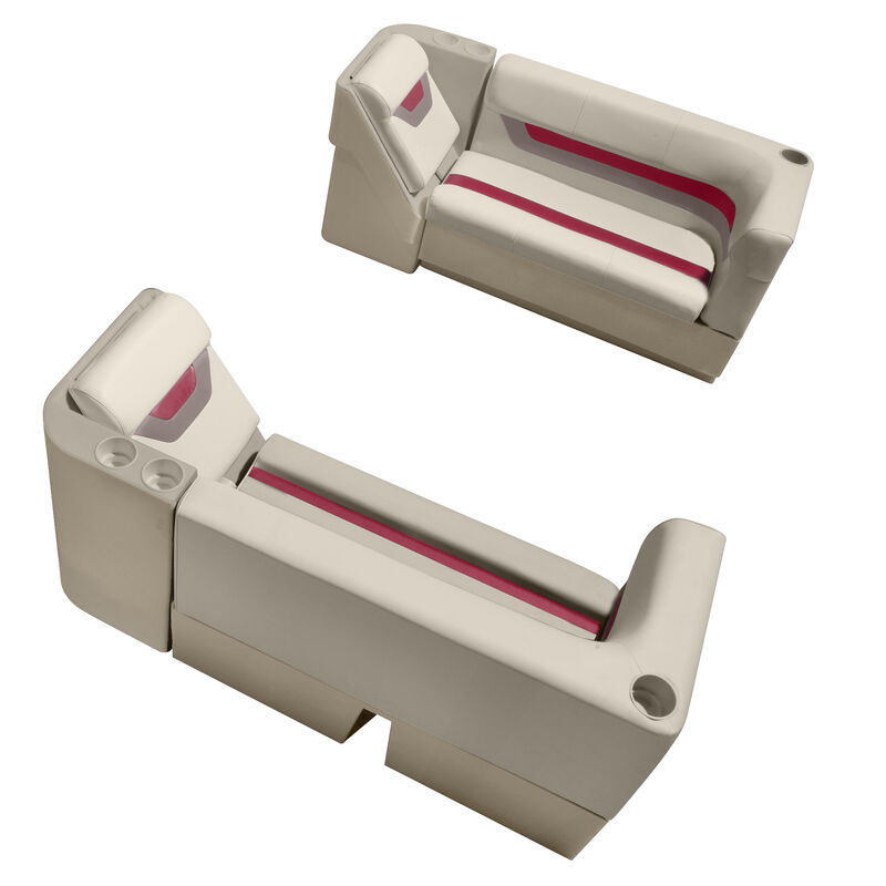 Toonmate Designer Pontoon Furniture 63" Front Seat Package image number 1
