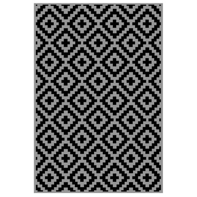 Lippert LED Illuminated RV Patio Mat w/ Carry Bag, Diamond Pattern