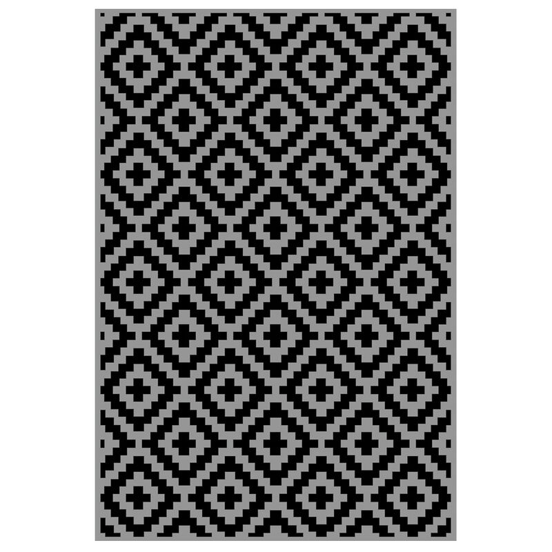 Lippert LED Illuminated RV Patio Mat w/ Carry Bag, Diamond Pattern image number 1