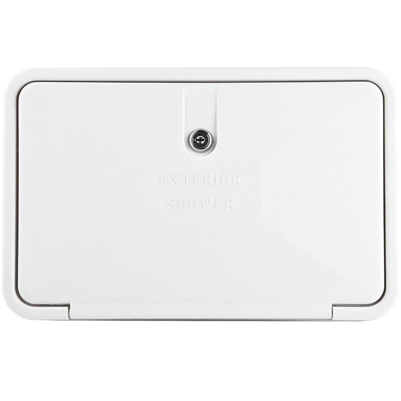 Dura Faucet RV Exterior Shower Box Kit, White image number 2