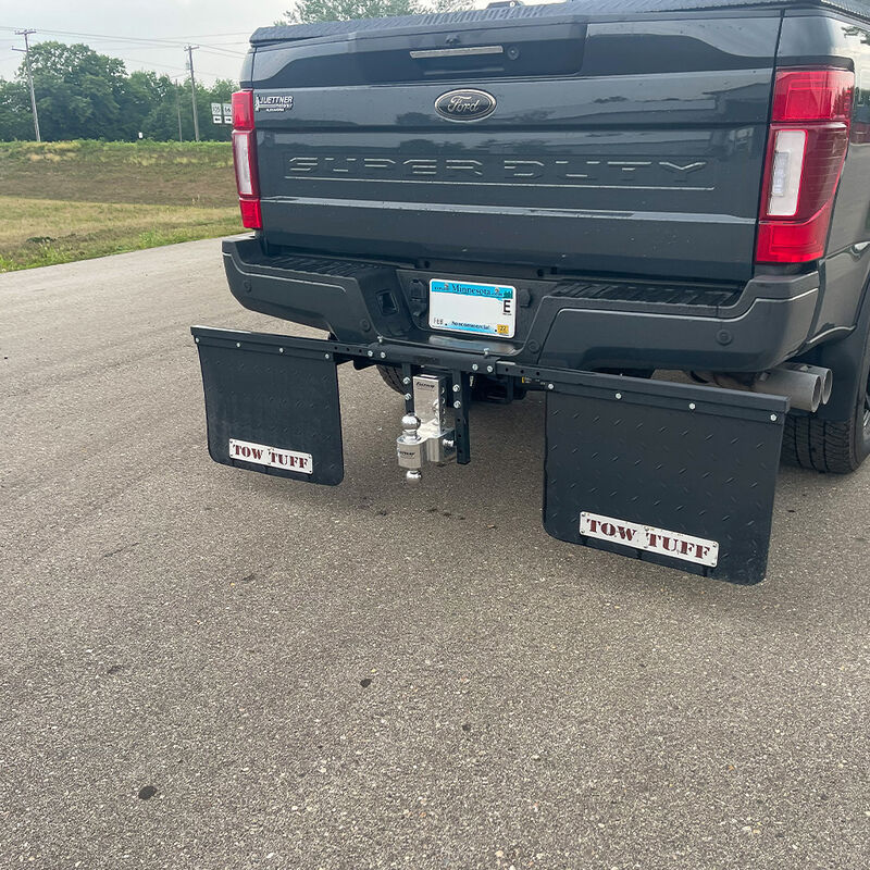 Tow Tuff TTF-2418AMF Universal-Mount Mud Flaps image number 2
