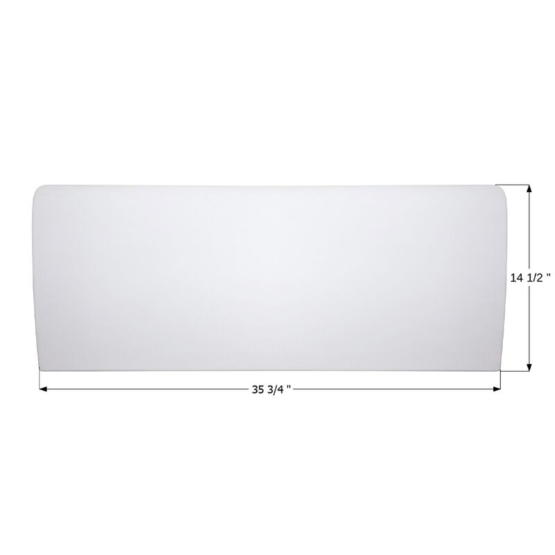 ICON Born Free J-Wrap Panel Skirting, 36" Section, Unpainted image number 2