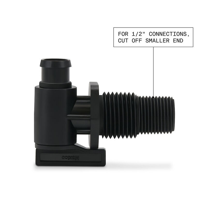 Valterra Universal Drain Valve Threaded Black image number 5