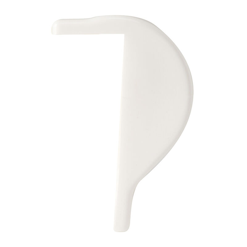 90 Degree Vinyl Corner Bumper White 6" x 6" image number 2