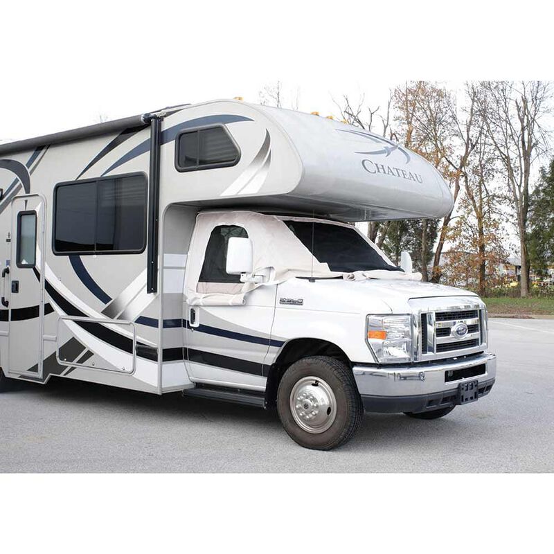 Deluxe Windshield Cover with Mirror Cut-Outs, Chevy/GM 2001 And Up image number 2