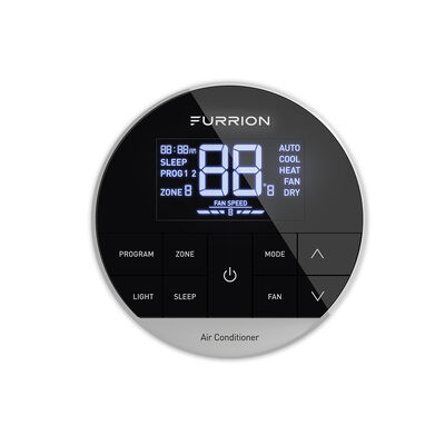 Furrion Multi Zone Wall Thermostat for Rooftop Air Conditioner, Black