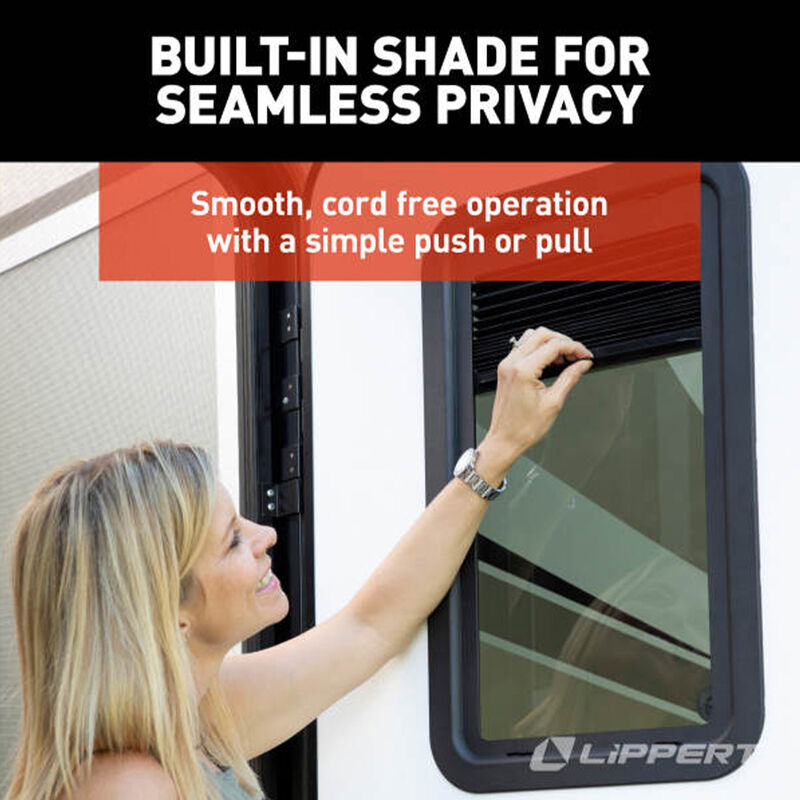 Lippert Thin Shade EcoCell Complete Window Shade Kit for RV Entry Doors image number 5