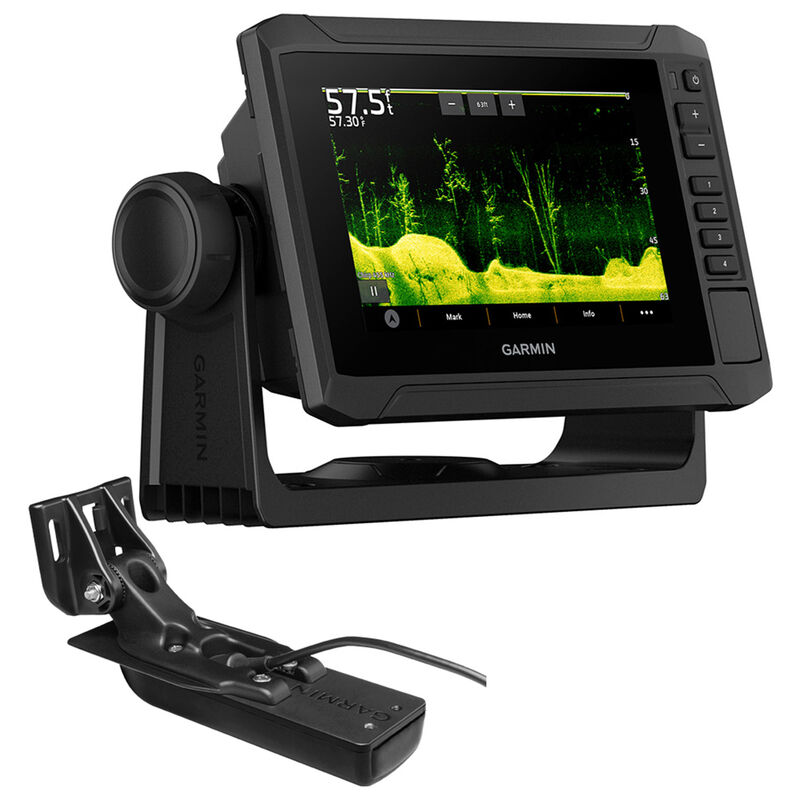 Garmin ECHOMAP UHD2 74sv Chartplotter Fishfinder Combo with US Coastal Maps and GT54UHD-TM Transducer image number 1