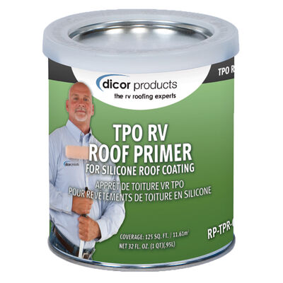 Dicor TPO RV Roof Primer for Silicone Roof Coating, Quart