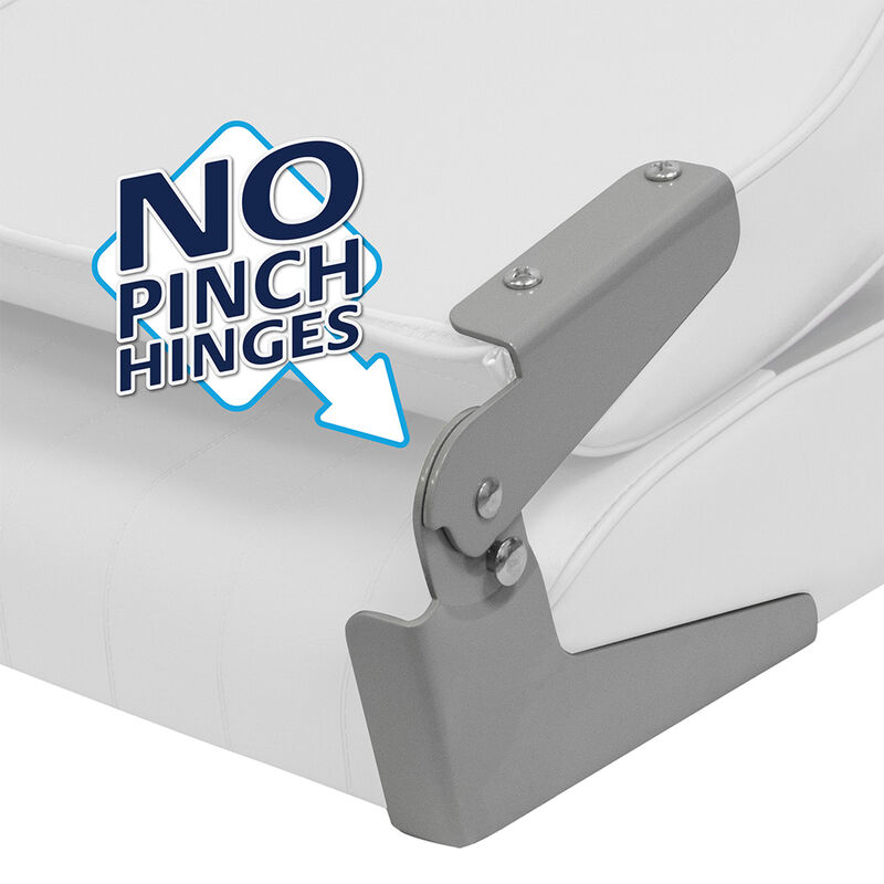 Wise Economy Low-Back Fishing Seat - Gray/Navy image number 4