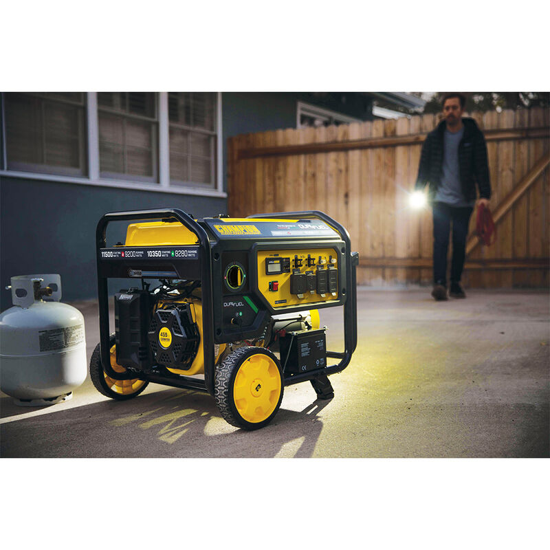 Champion 9200-Watt Electric-Start Dual-Fuel Home Backup Portable Generator image number 2
