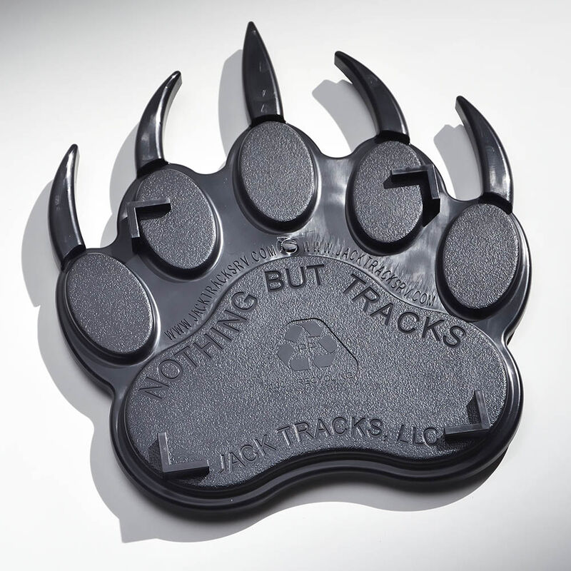 JackTracks RV Stabilizer Pads, Bear Track image number 1