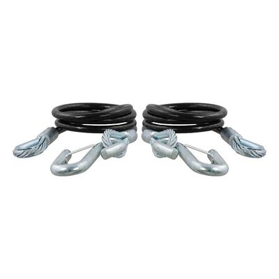 44-1/2" Safety Cables w/ 2 Snap Hooks