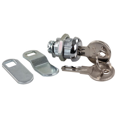 JR Products 5/8" Standard Compartment Door Key Lock