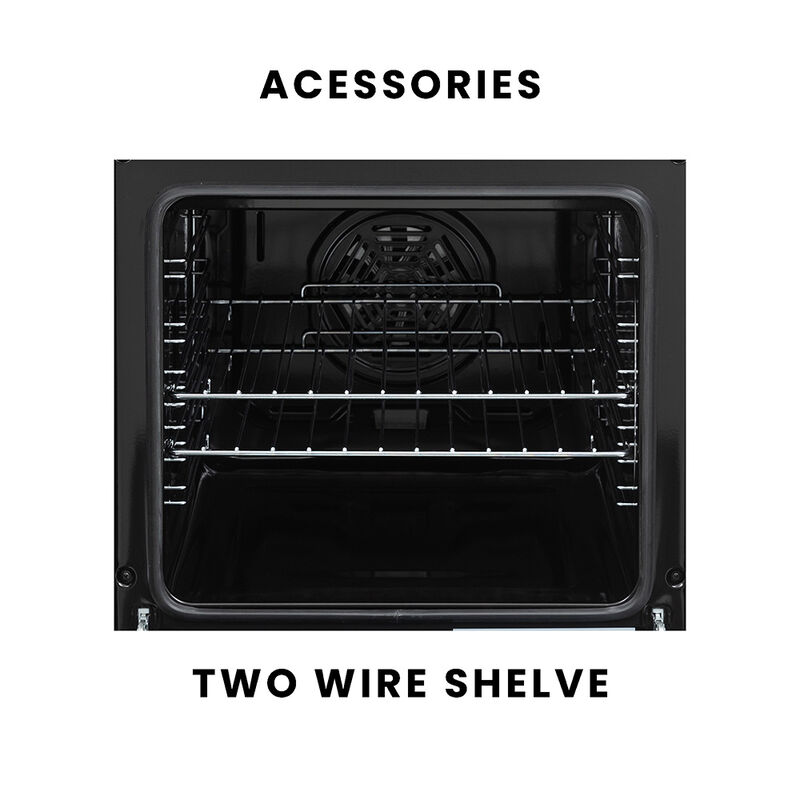 Equator 20" Electric Cooking Range with Convection Oven and Air Fryer, Stainless Steel image number 6