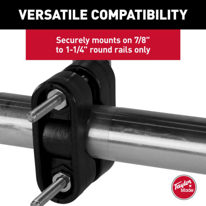 Taylor Made 15" Stainless Steel Flag Pole with Rail Mount (Flag sold separately) image number 5