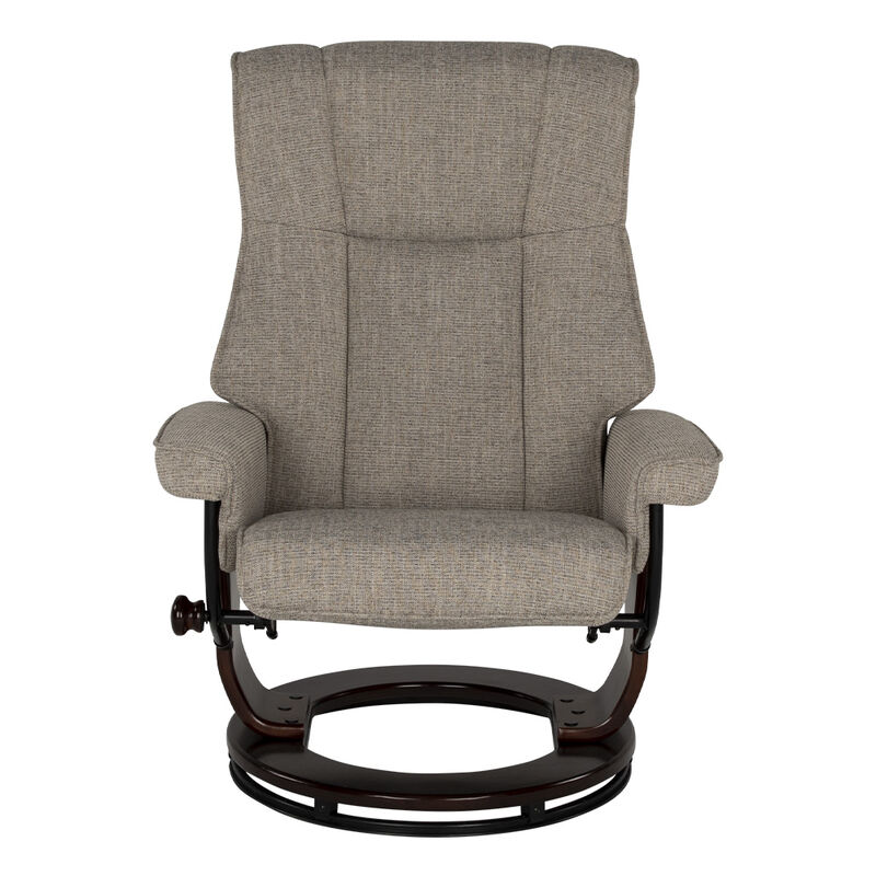 Thomas Payne Luxury Euro Chair with Storage Ottoman image number 8