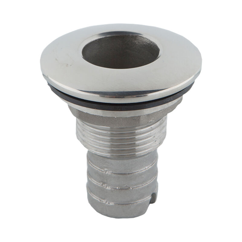 Whitecap Thru-Hull Fitting with Barb, 1" Hose, 2-1/2" Overall image number 4